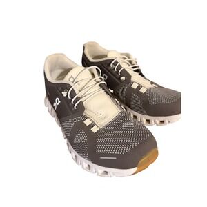 On Cloud Running Shoes Women's Size 6 US Gray Beige CloudTec Sole Sneakers
